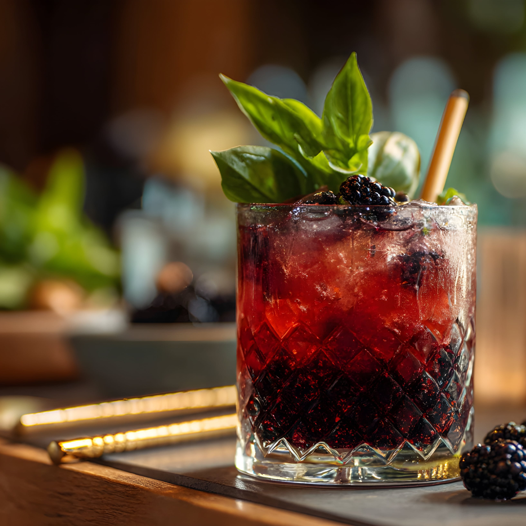 Berry Me in Bubbles Mocktail